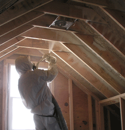 Concord NC attic spray foam insulation